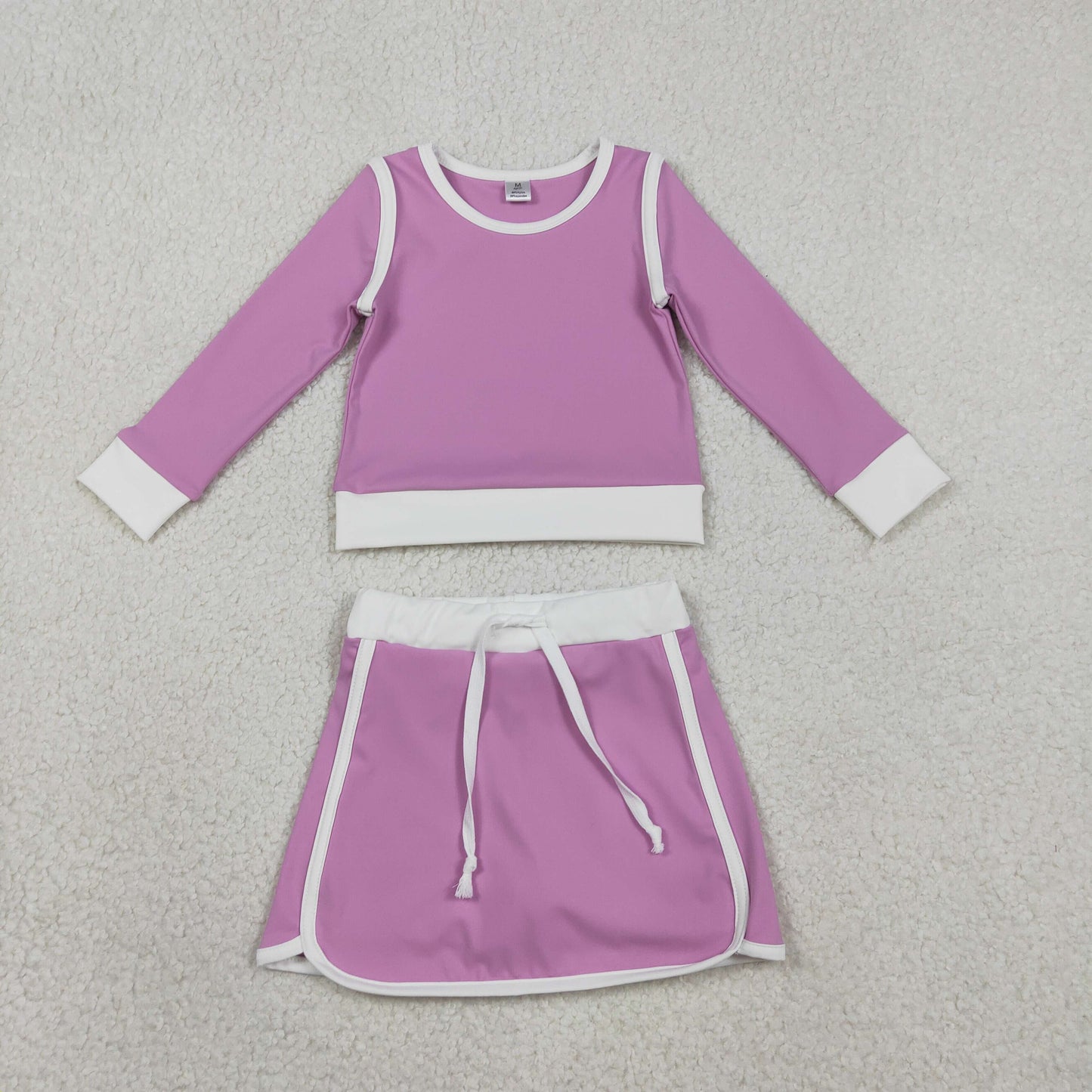 GLD1484 yoga girl outfit skort Skirt 202601 RTS