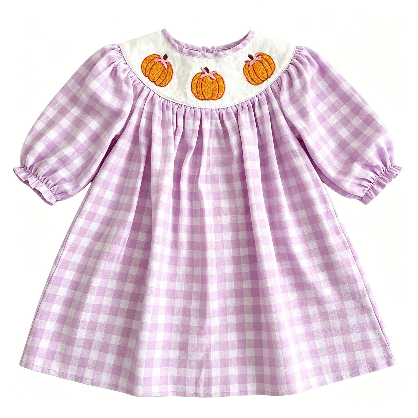 GLD1649 Halloween pumpkin western girl dress RTS 202619 preorder