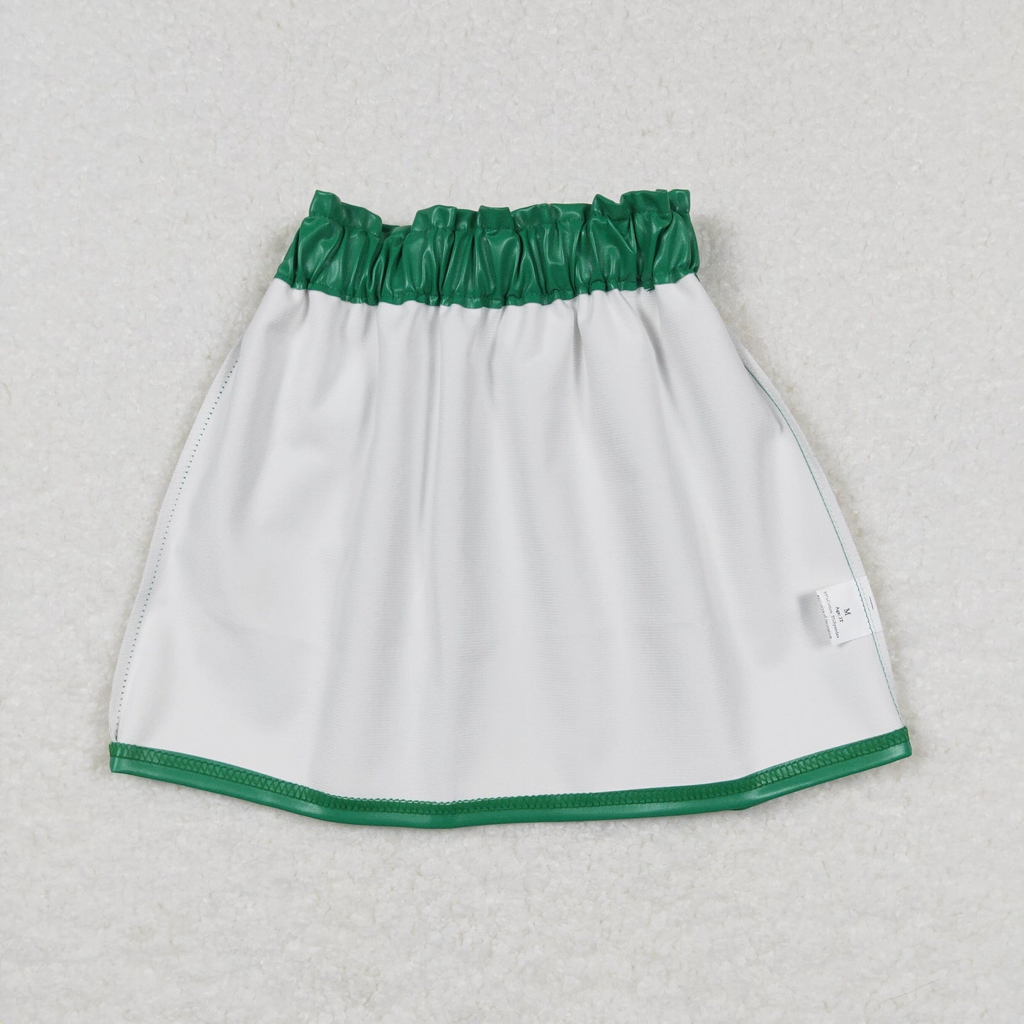 GLK0018 girl green skirt leather 20231019 RTS