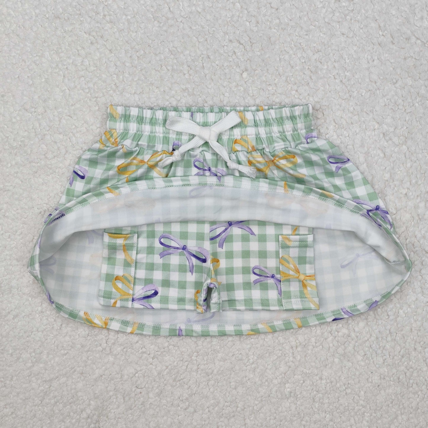 GLK0036 western bow shorts girl skirt 202412 RTS
