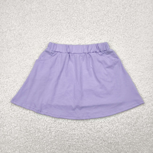 GLK0067  cotton western  girl skirt shorts ruffle 202504 RTS