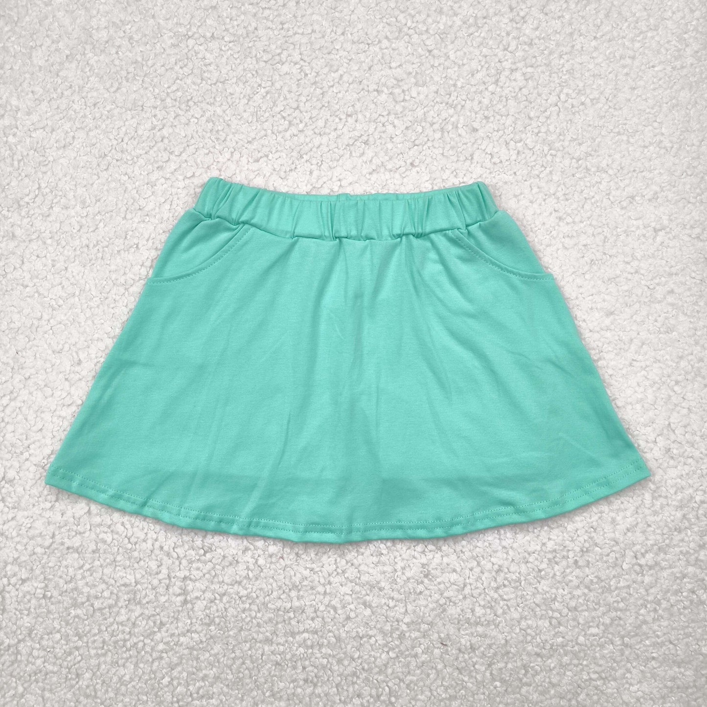 GLK0069 cotton western girl skirt shorts ruffle 202504 RTS