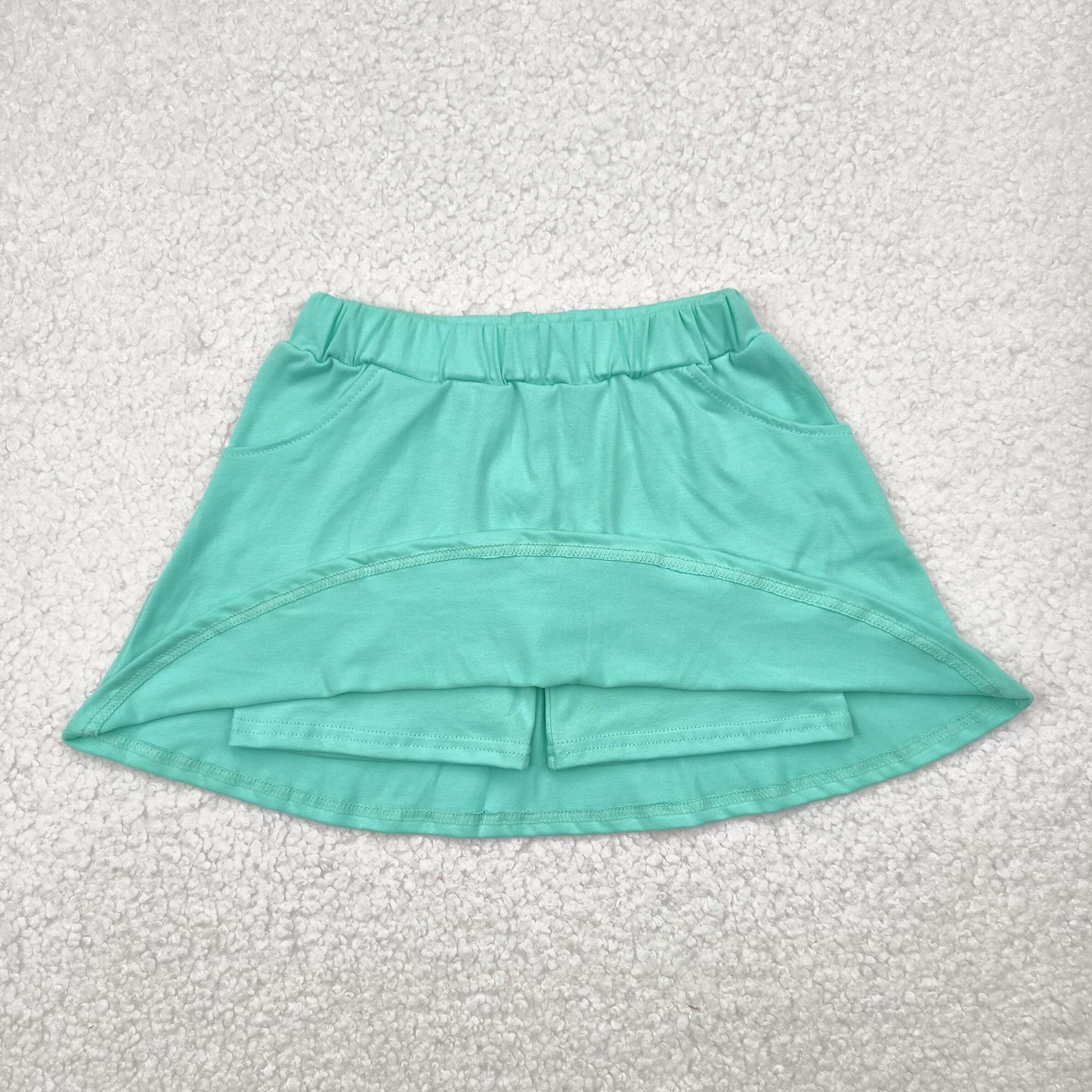 GLK0069 cotton western girl skirt shorts ruffle 202504 RTS
