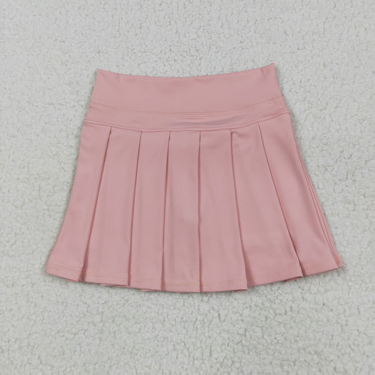GLK0078 yoga  solid color girl skirt 202506 RTS
