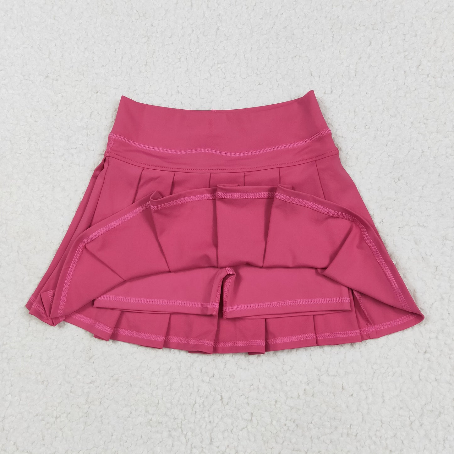 GLK0079 yoga solid color girl skirt 202505 RTS