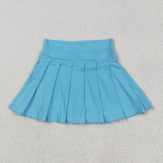 GLK0082 yoga  solid color girl skirt 202505 RTS