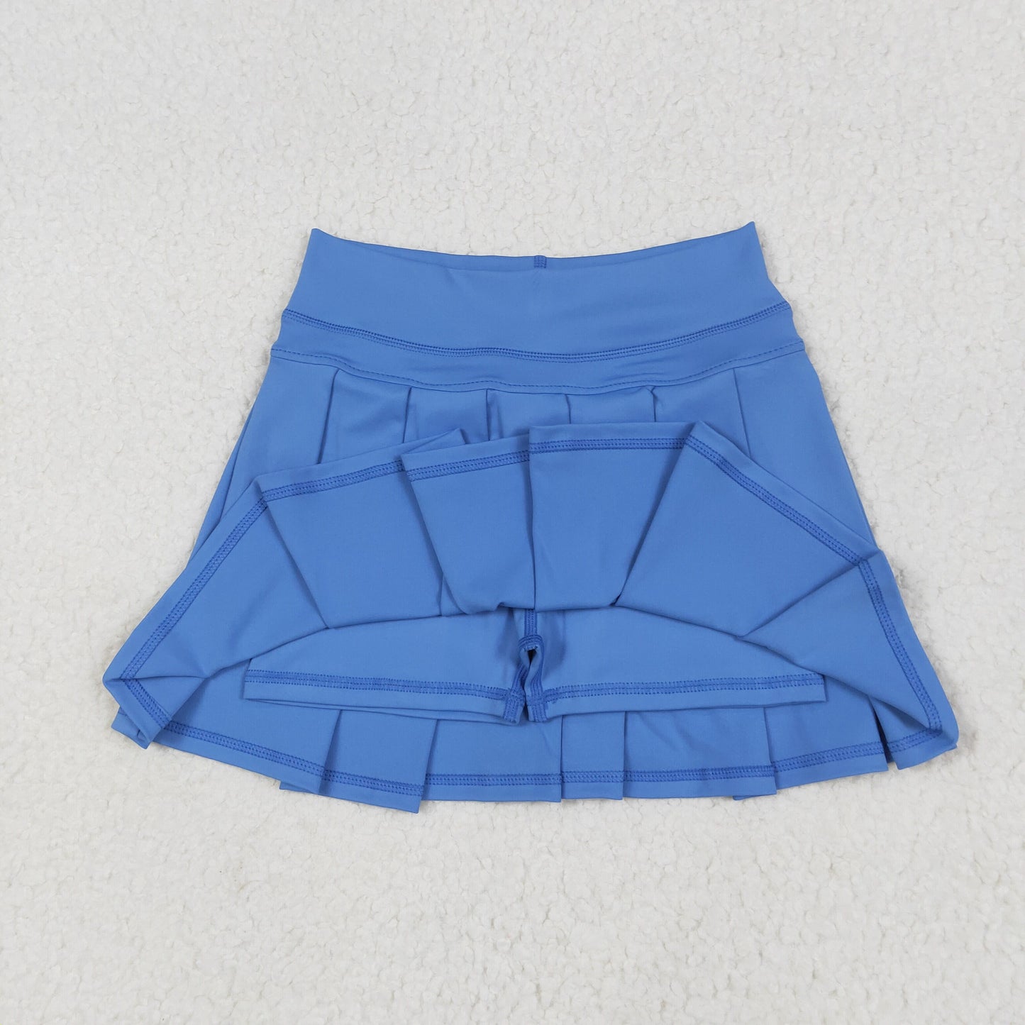 GLK0084 yoga solid color girl skirt 202506 RTS