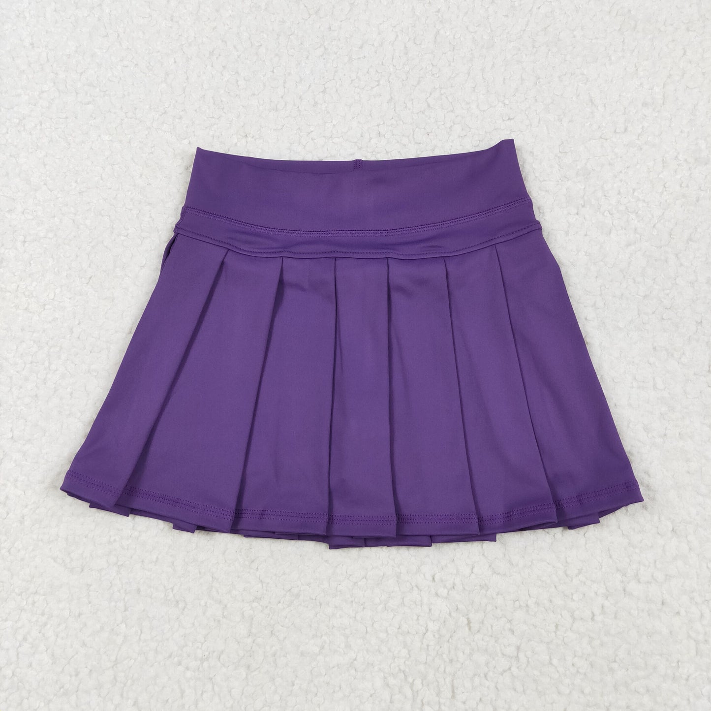 GLK0086 yoga  solid color girl skirt 202506 RTS