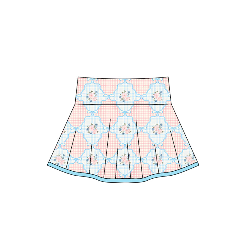 GLK0101 yoga flower girl kids shorts skirt 202505 preorder
