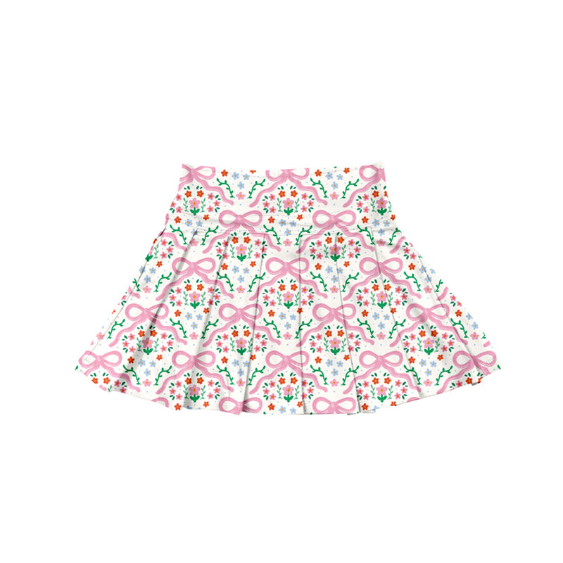 GLK0112 yoga flowers girl kids shorts skirt 202507 preorder