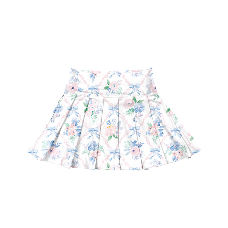 GLK0113 yoga flowers girl kids shorts skirt 202507 preorder