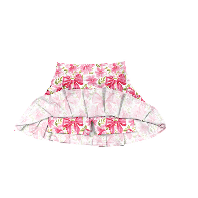 GLK0121 yoga flowers girl kids shorts skirt 202507 preorder