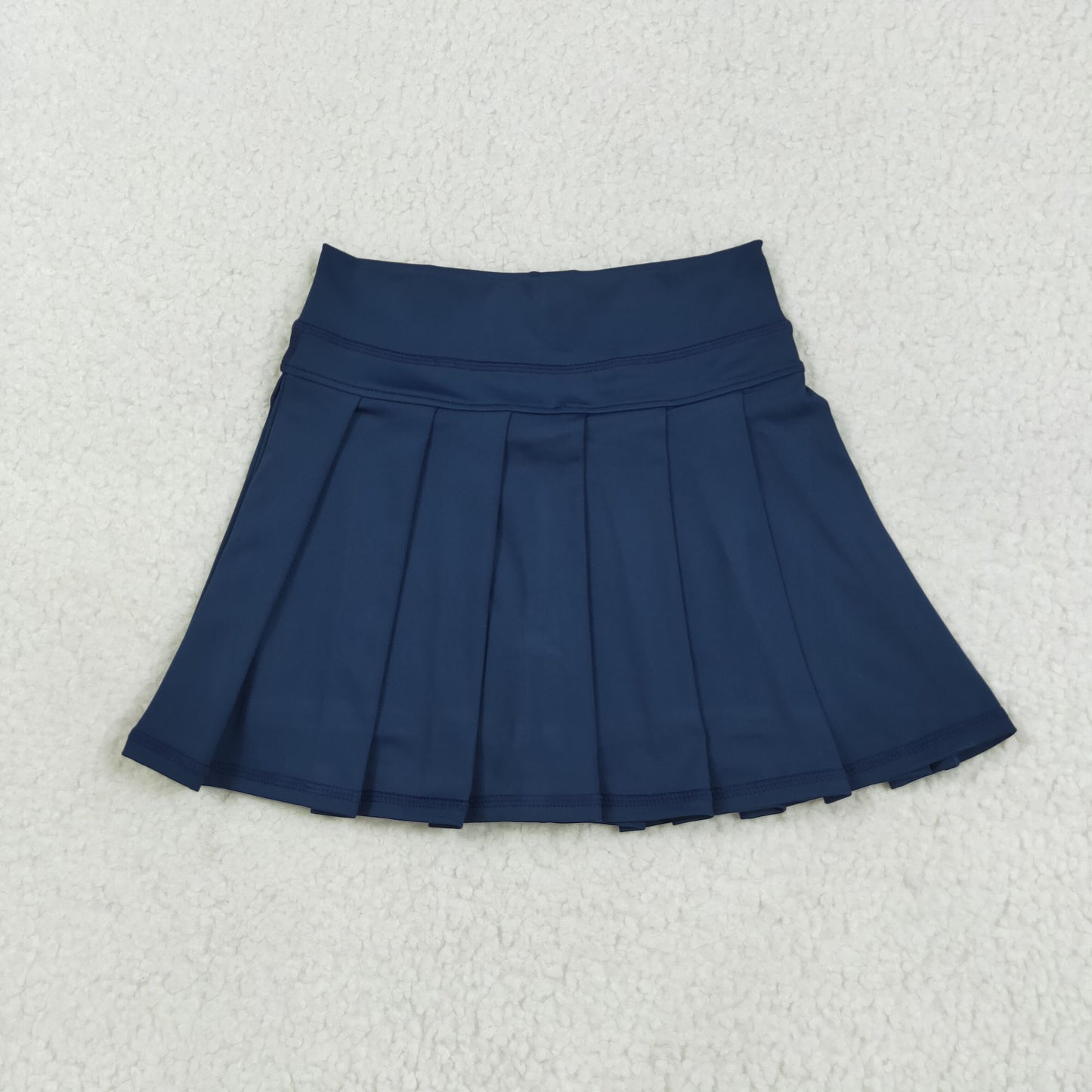 GLK0122 yoga blue girl kids shorts skirt 202507 RTS