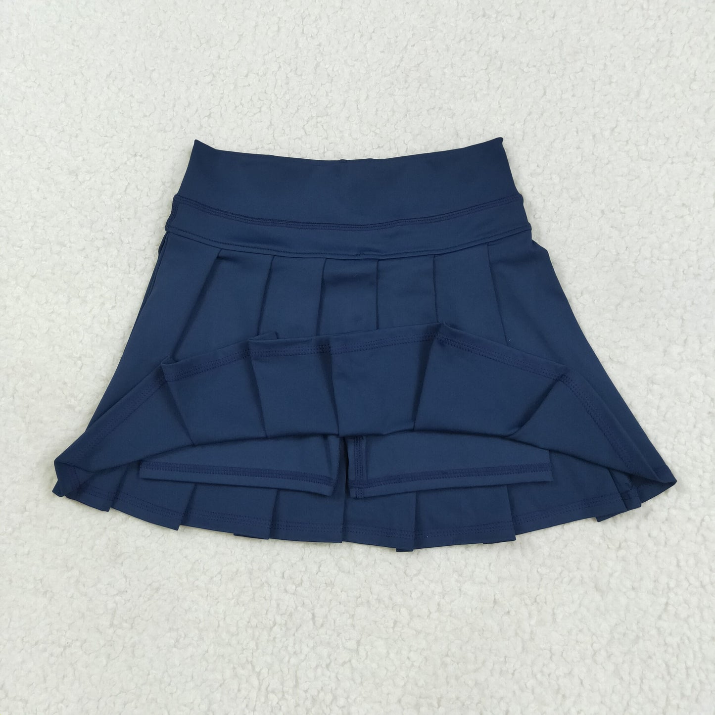 GLK0122 yoga blue girl kids shorts skirt 202507 RTS
