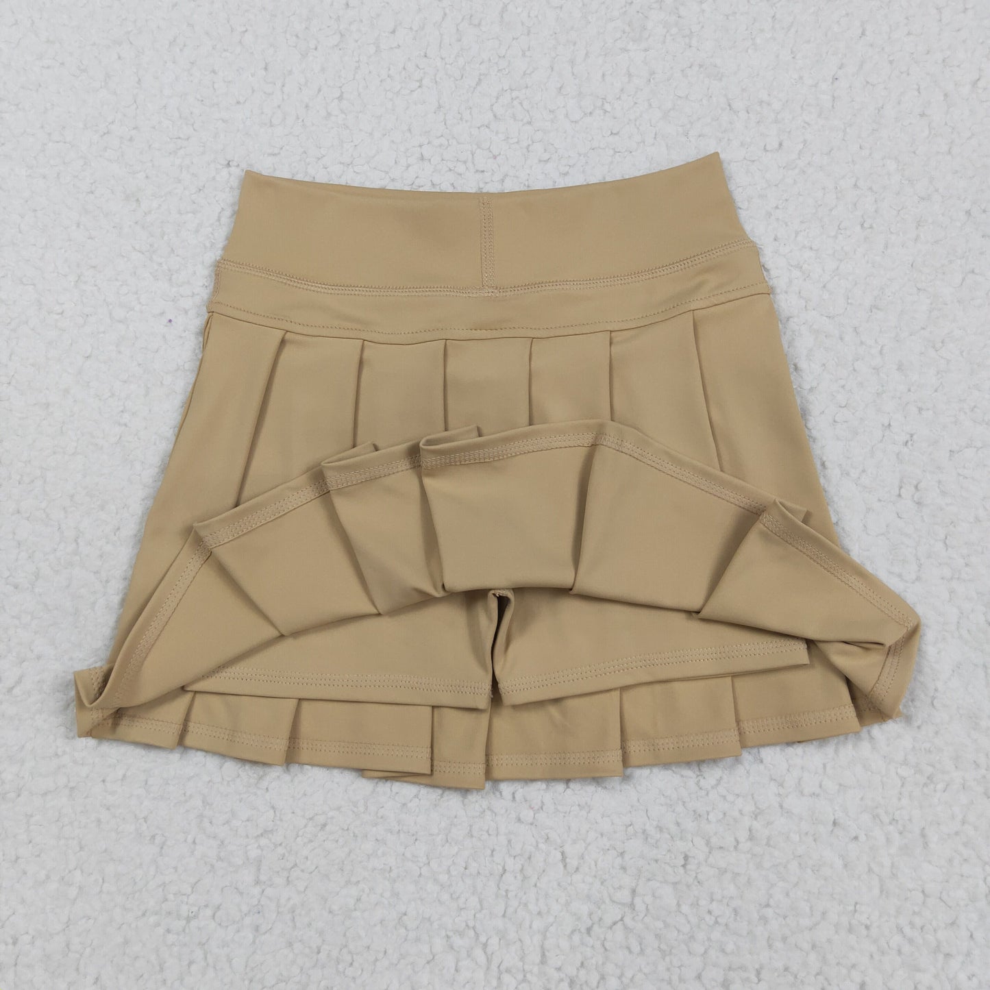 GLK0123 yoga kaki girl kids shorts skirt 202508 RTS