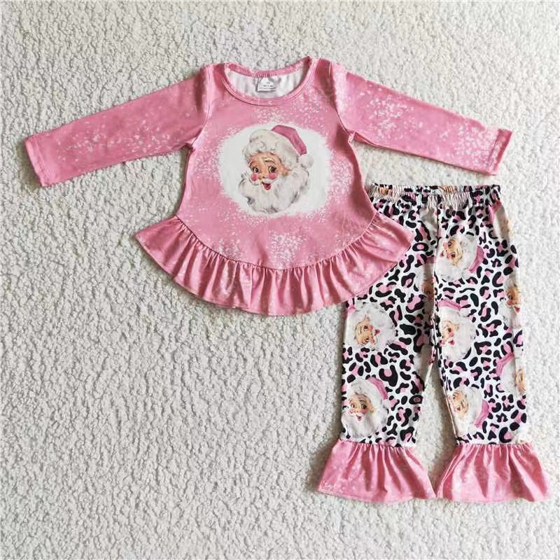 PROMOTION PRICE GLP0245 christmas Santa girl outfit long sleeve RTS 20230530 RTS