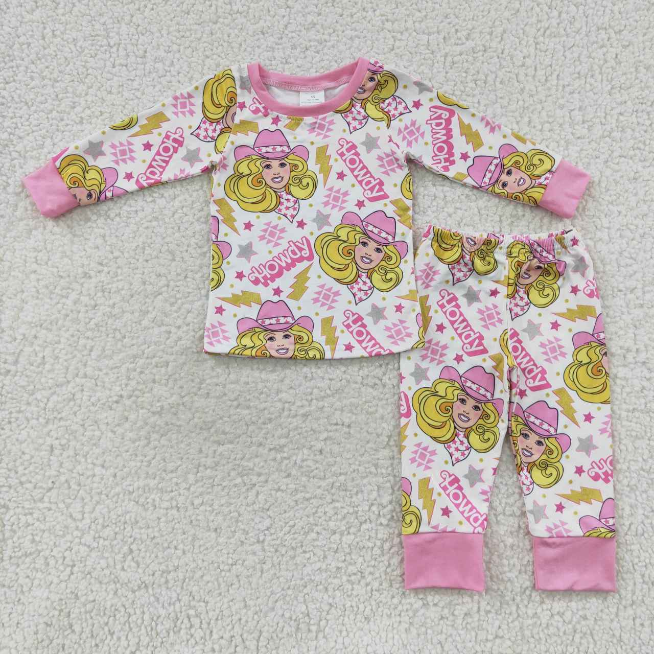 GLP0658 Film character Dolly short sleeve boy pajamas outfit 20230817 RTS