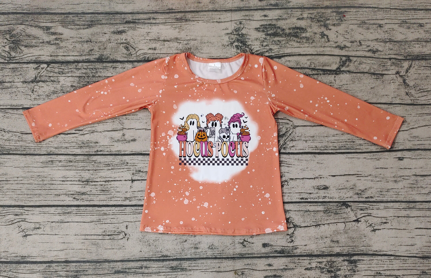GLP0672 season halloween boo long sleeve pants girl outfit 20230920 RTS