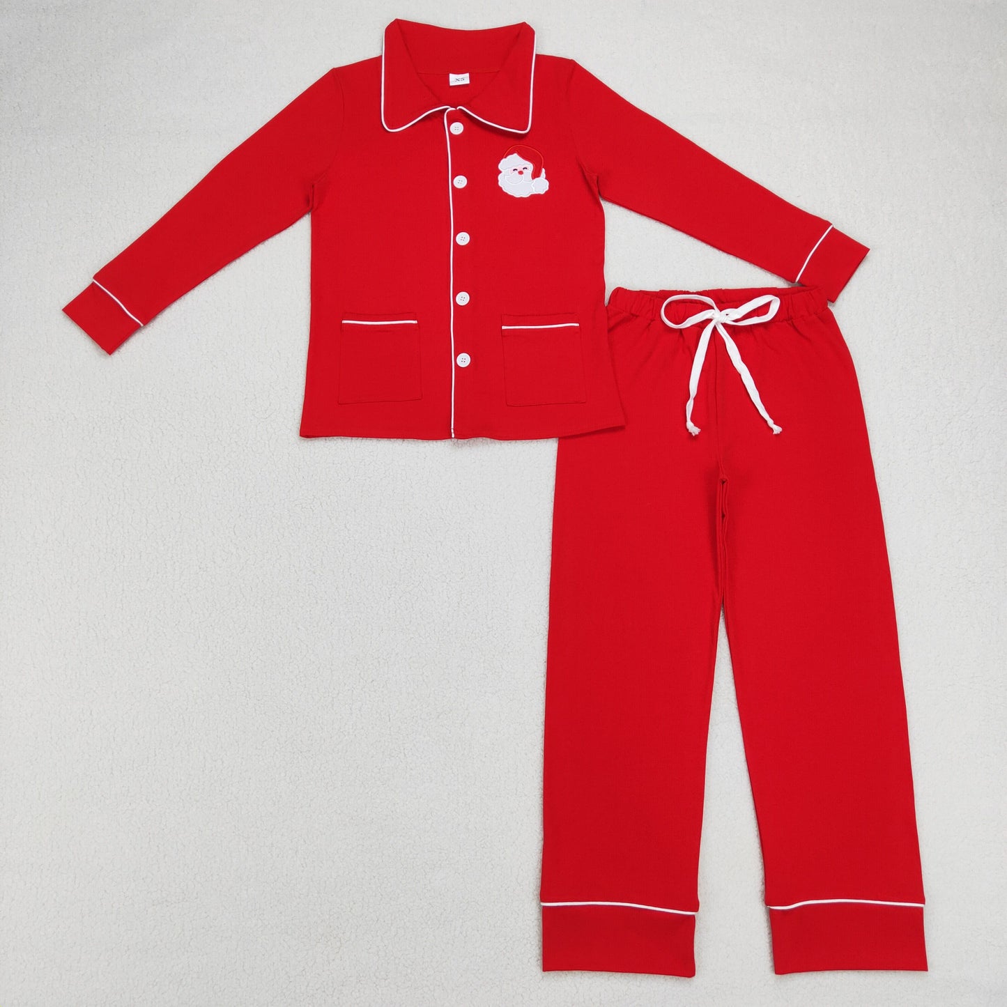 GLP0700 adult women long sleeve Christmas Santa pajamas outfit 20231023 RTS
