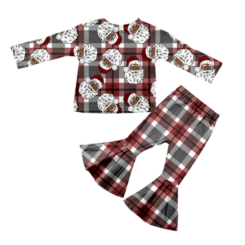 GLP0779 preorder Christmas long sleeve kids girl outfit 202230831