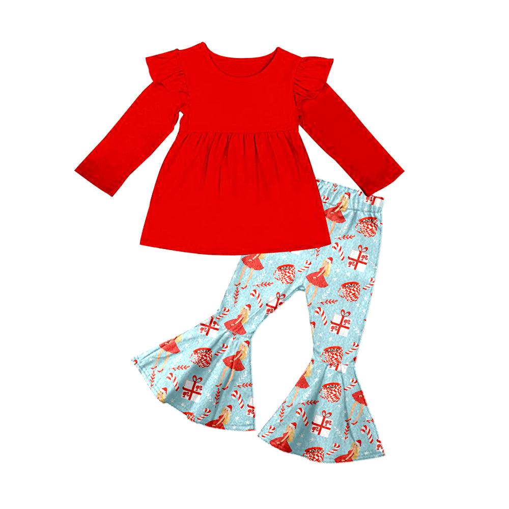 GLP0807 barbie long sleeve girl red outfit preorder 20230904