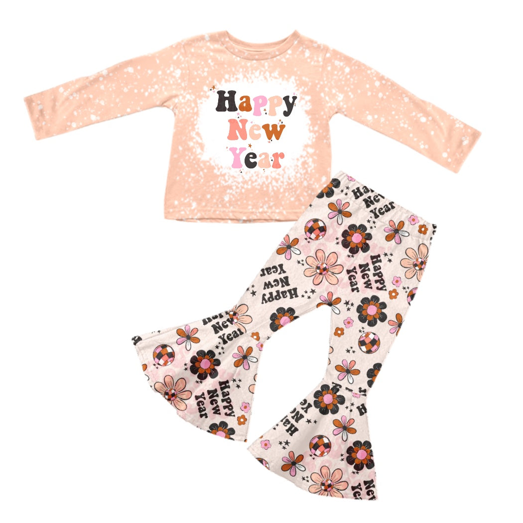 GLP0816 preorder happy new year long sleeve girl outfit 20230906
