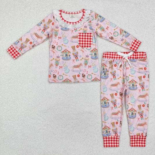 BAMBOO GLP1271  Christmas tree the nutcracker pajamas girl outfit 202409 RTS
