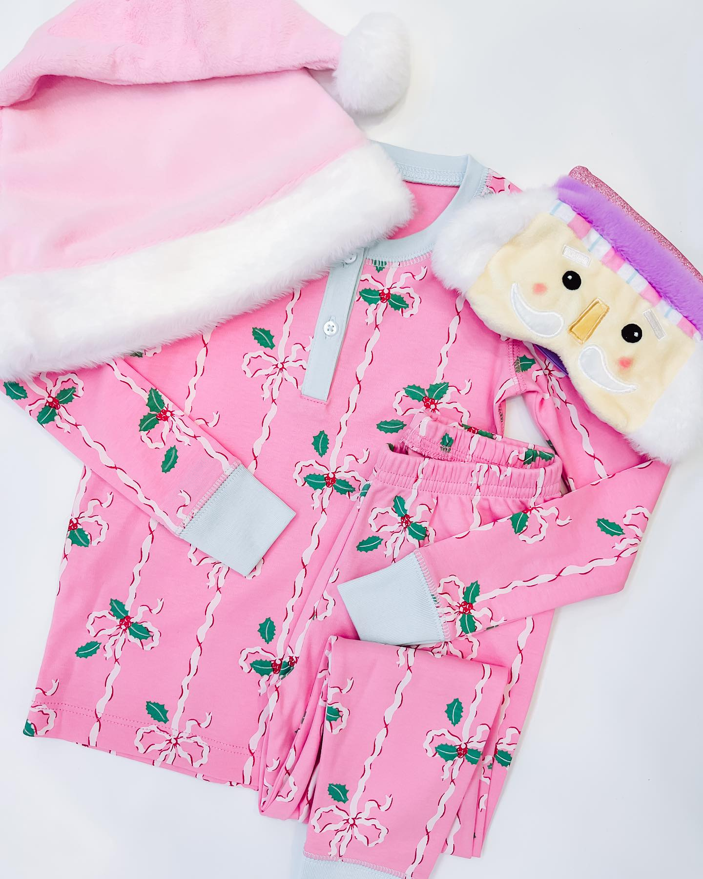 GLP1316 Christmas fruit raspberry girl pajamas outfit preorder 202405 sibling