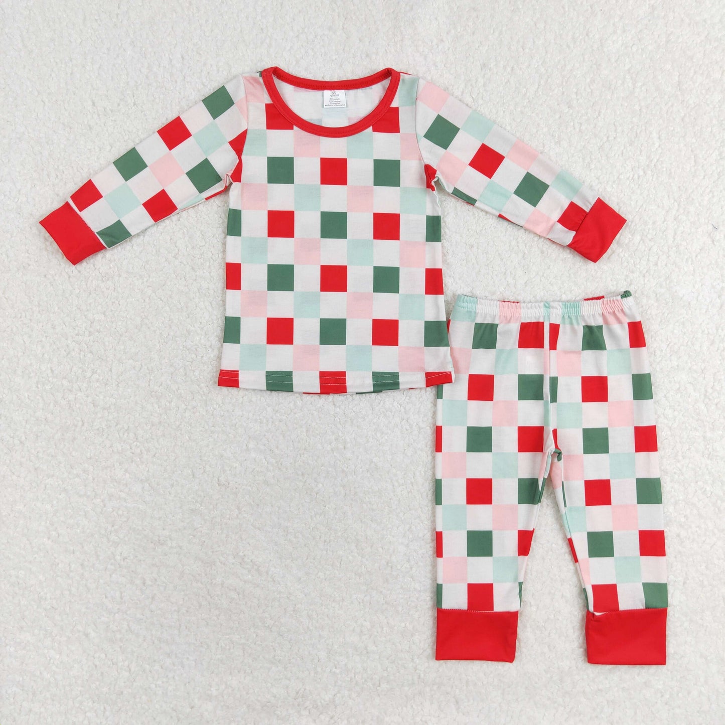 GLP1352 RTS checkerboard girl pajamas outfit 202407