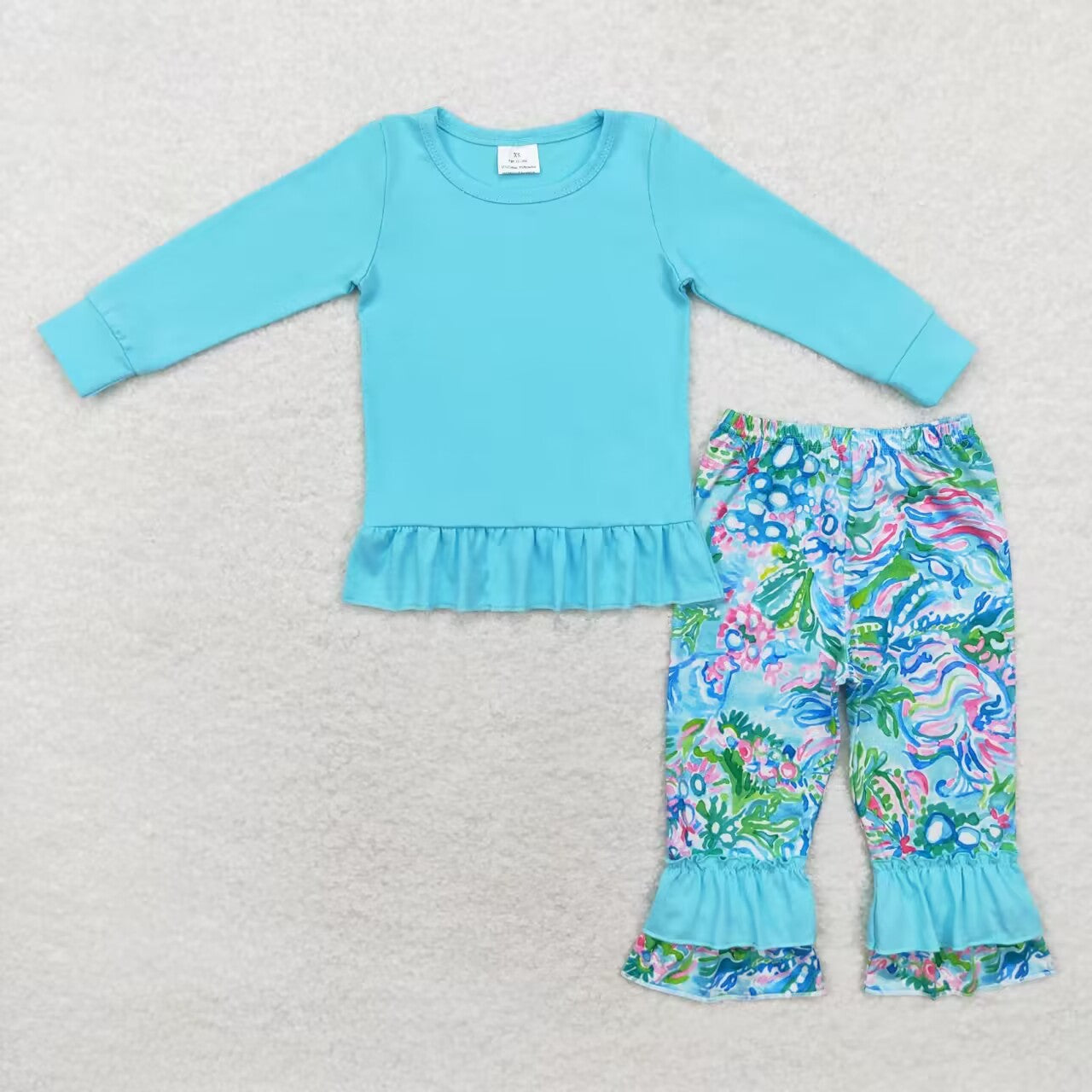 RTS cotton sea grass GLP1458 girl outfit 202407