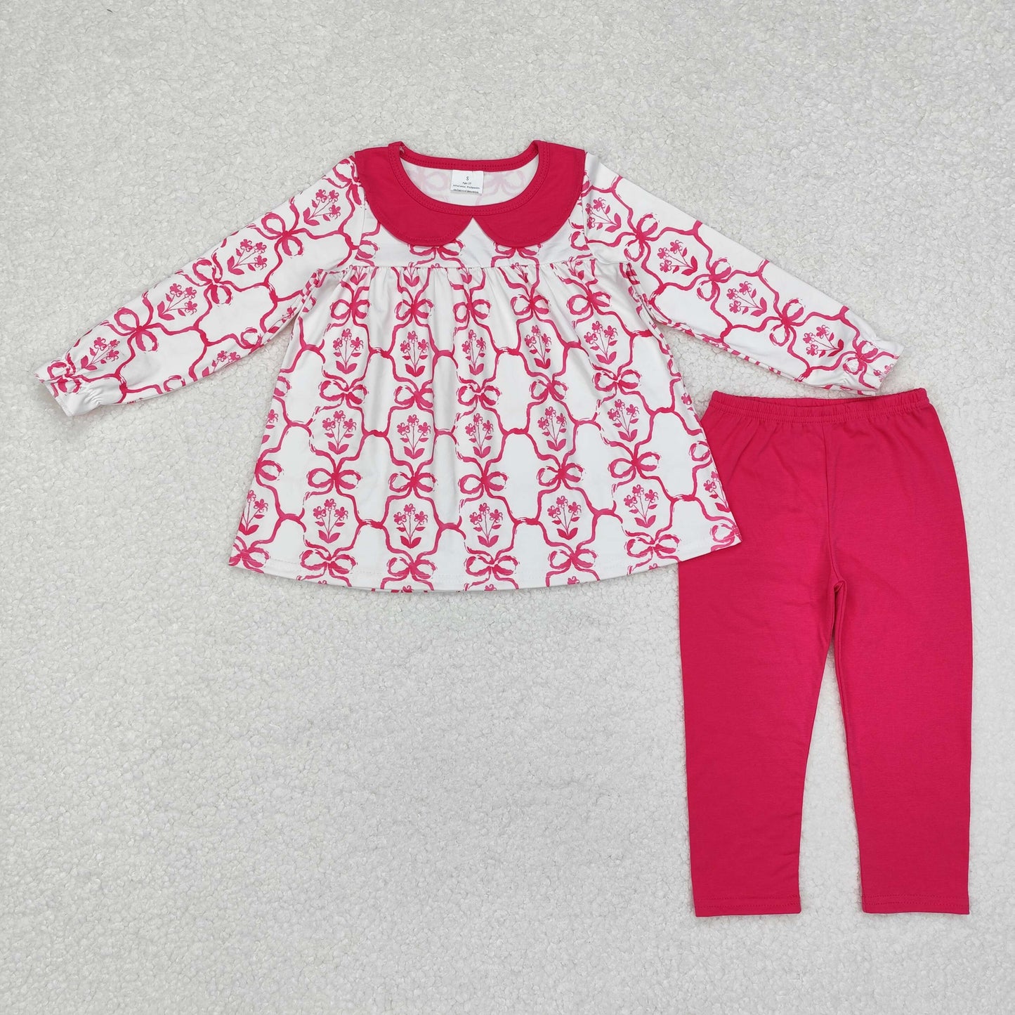 GLP1623 flower christmas girl girl outfit rts 202410 RTS