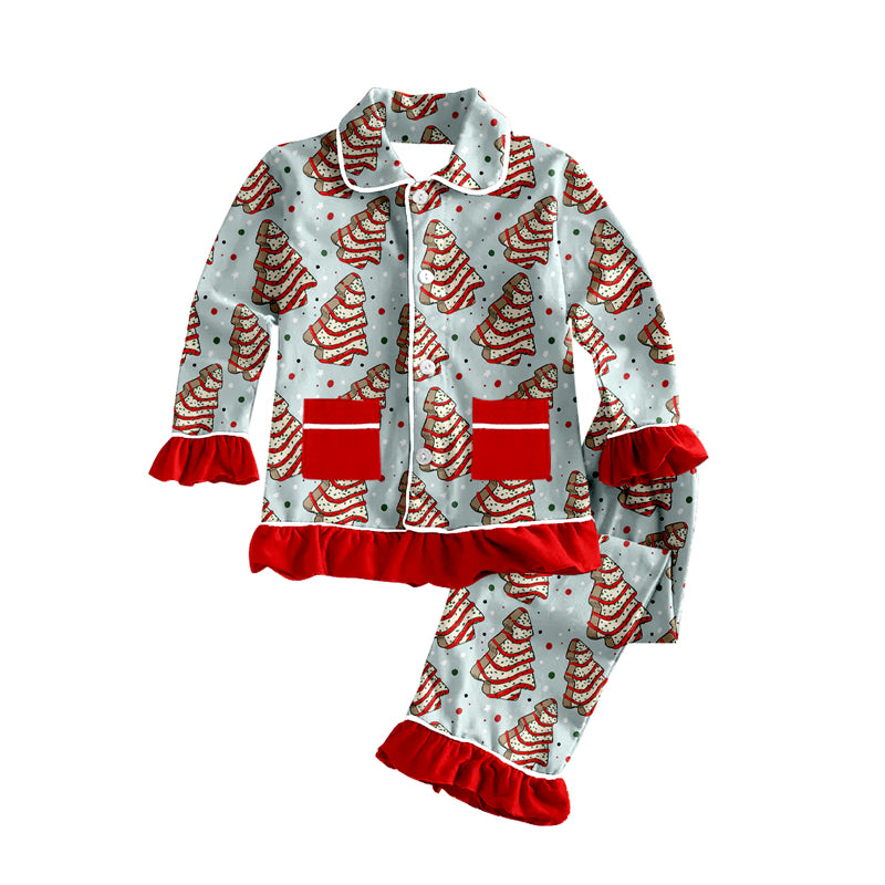 GLP1759 sibling Christmas tree ice cream preorder girl pajamas outfit 202408