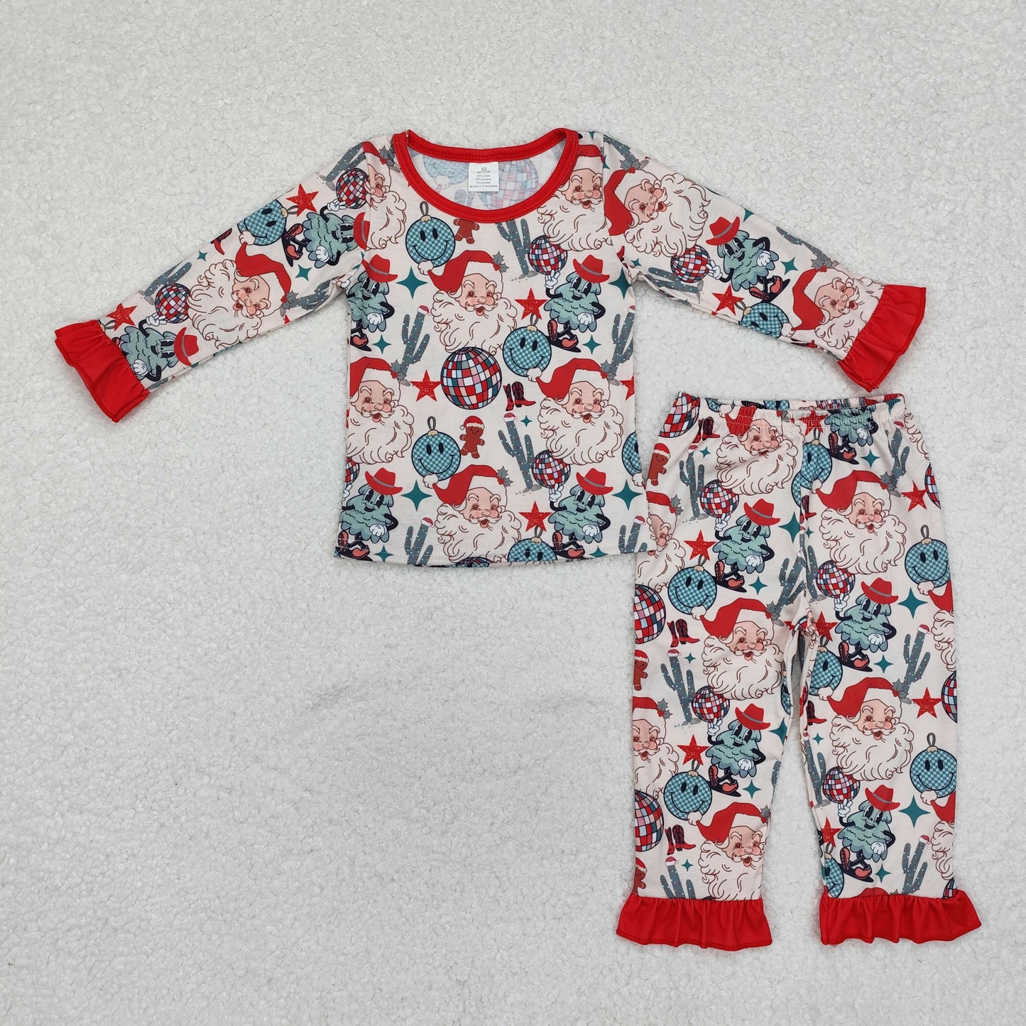BAMBOO GLP1780 ball cactus smile Christmas girl outfit pajamas 202410 RTS sibling