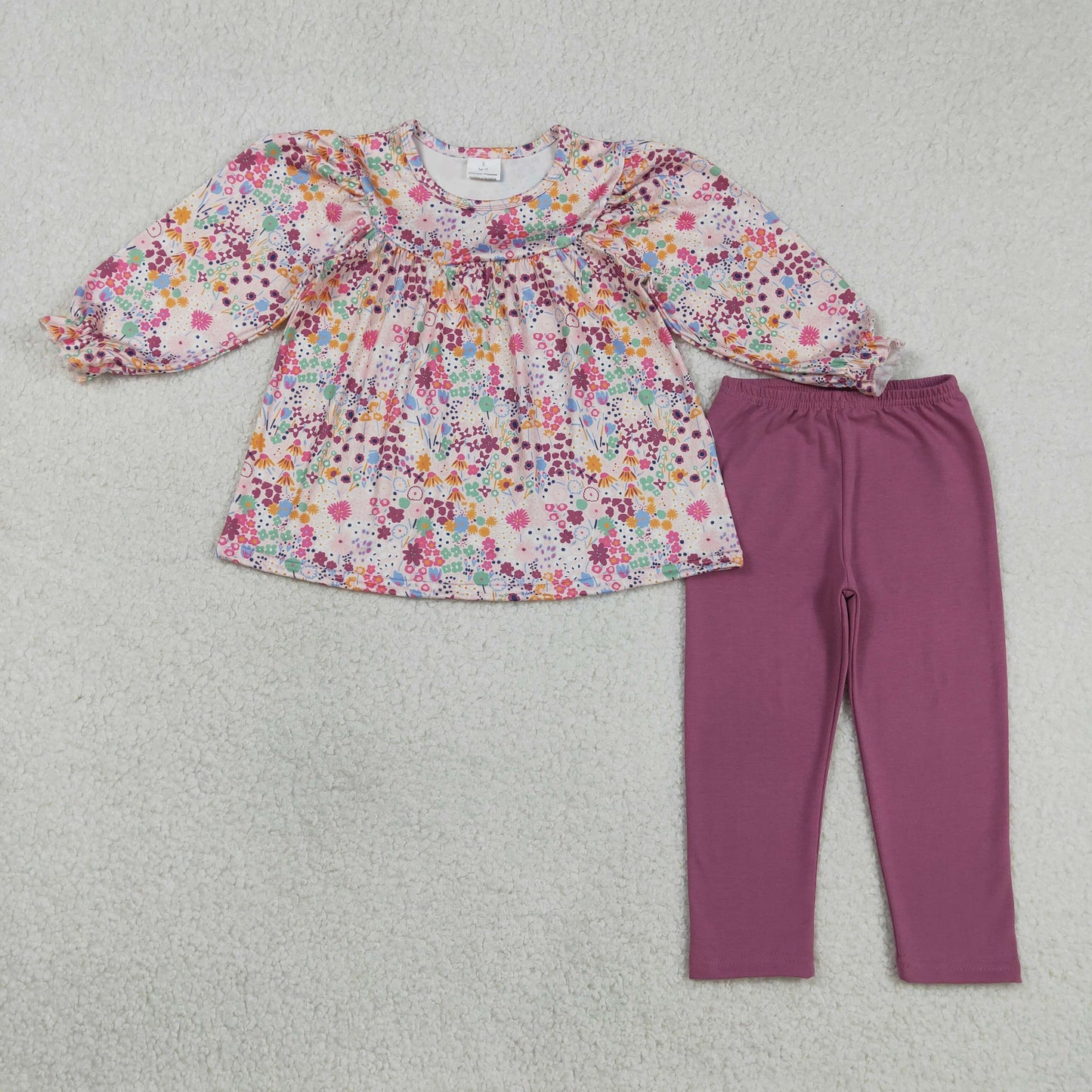 GLP1817 FLOWER pink girl outfit r 202603 RTS