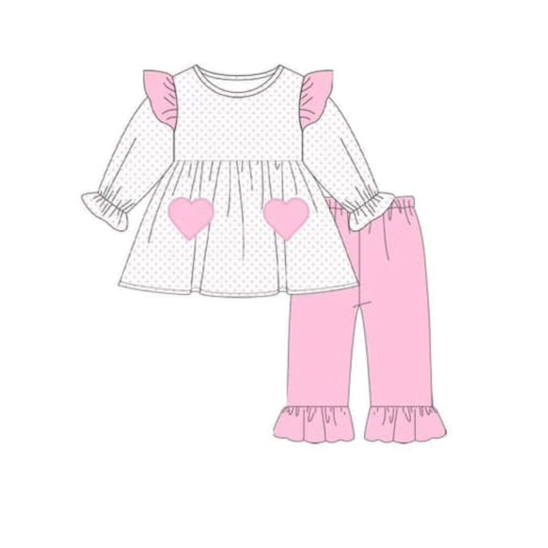 pink love sibling GLP1855 long sleeve girl outfit 202408 sibling preorder