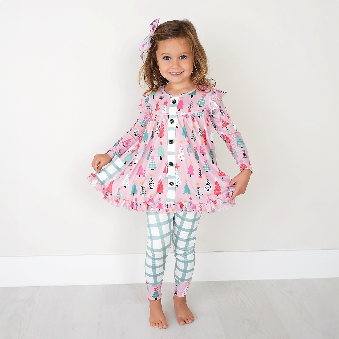 GLP1998   Christmas tree girl outfit 202411 RTS