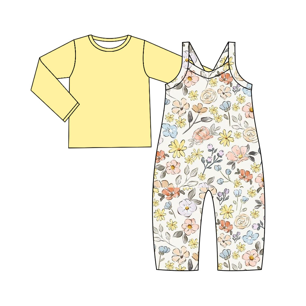 GLP2007 组合 preorder flower pants jumpsuit girl outfit 202409