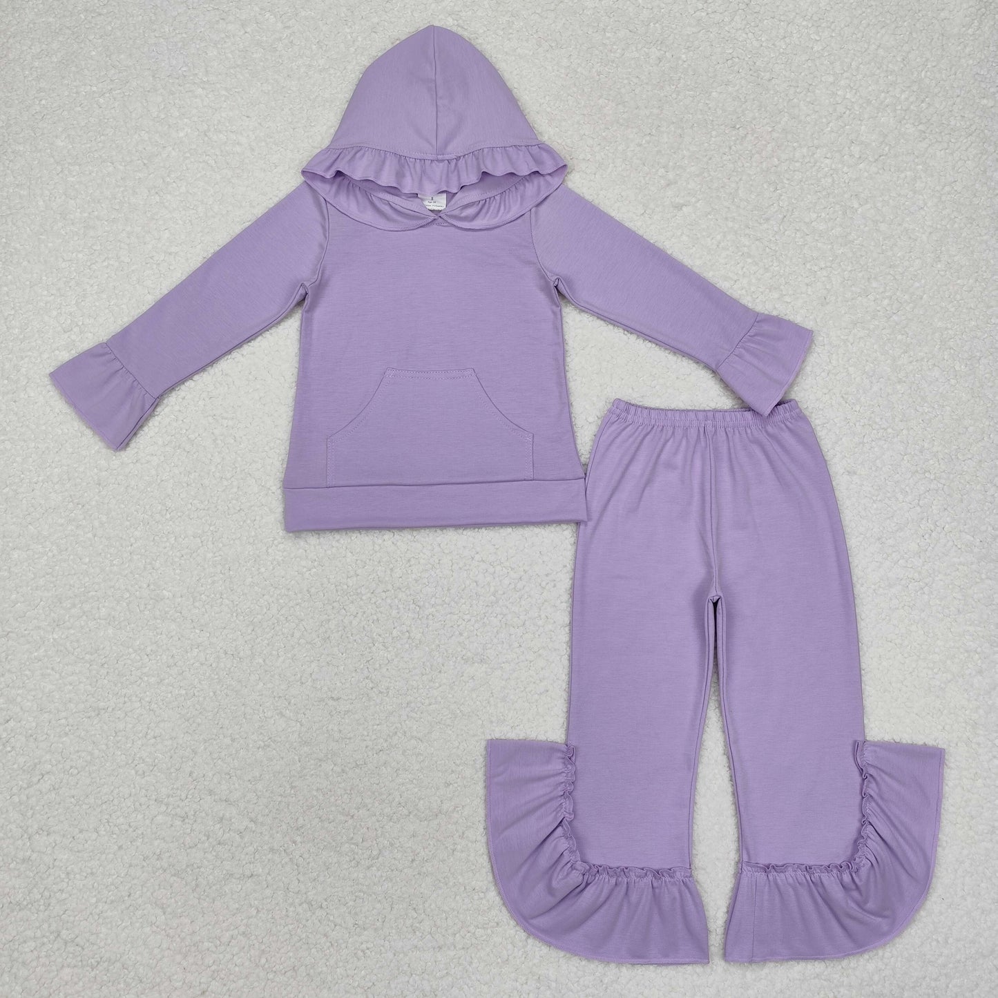 GLP2060 purple solid girl outfit pajamas 202410 preorder sibling
