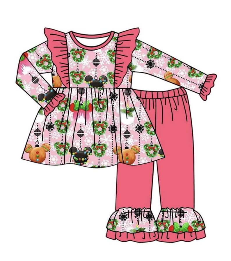 GLP2163 preorder Christmas mouse bow girl outfit 202410