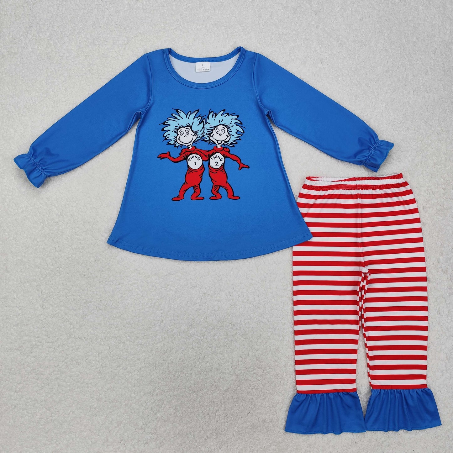 GLP2177 thing reading girl outfit pajamas 202501 RTS