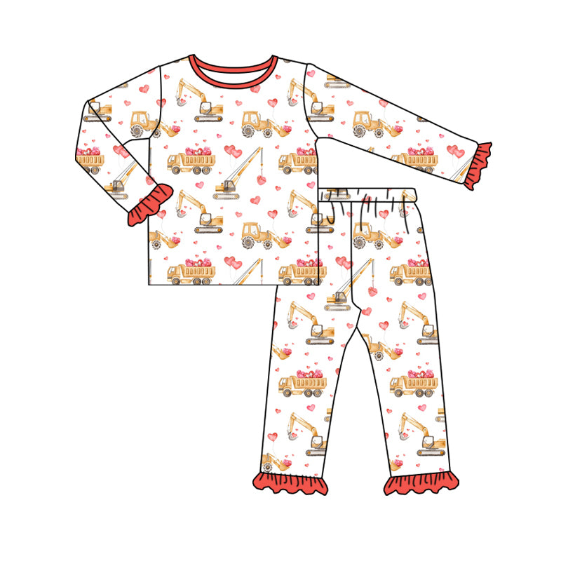 GLP2203 tractor love girl outfit 202410 preorder sibling