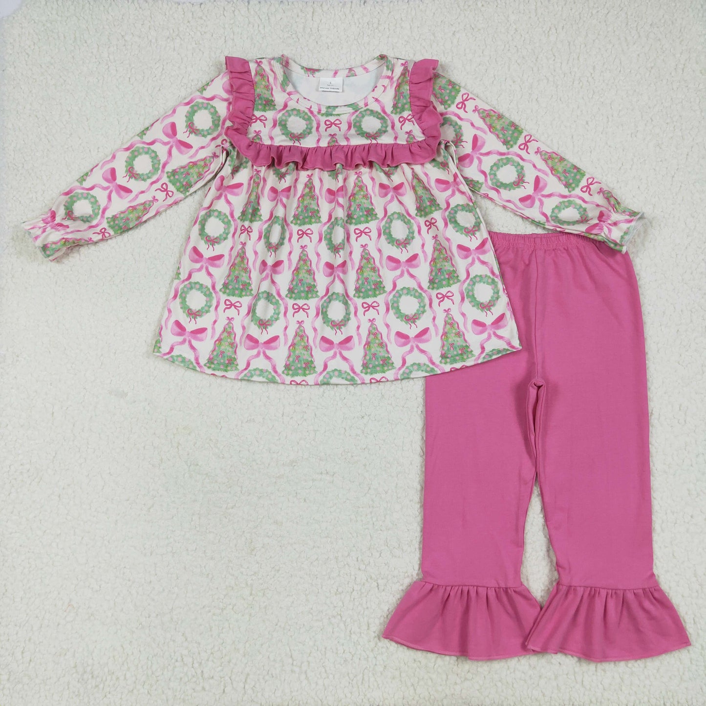 GLP2339 Christmas tree western girl outfit 202507 RTS