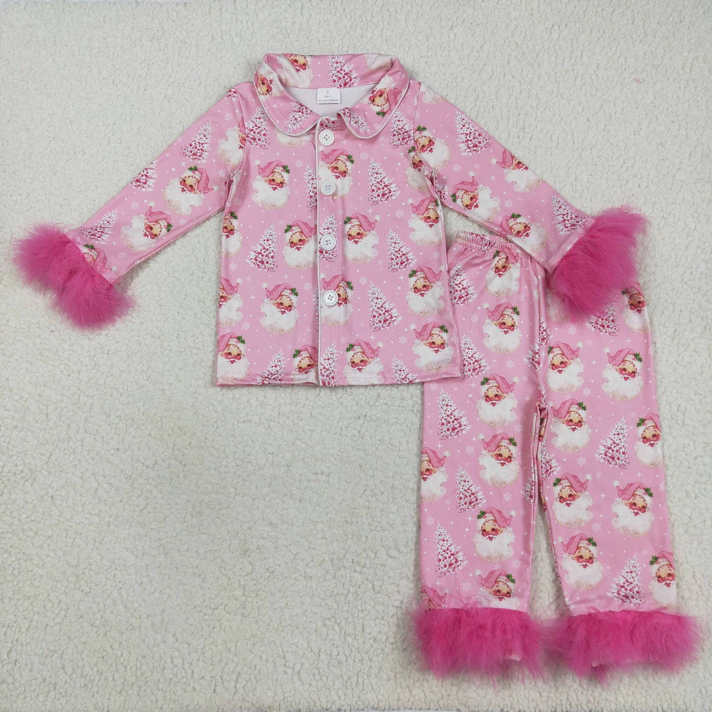 GLP2424 feather Chtistmas girl outfit 202508 RTS