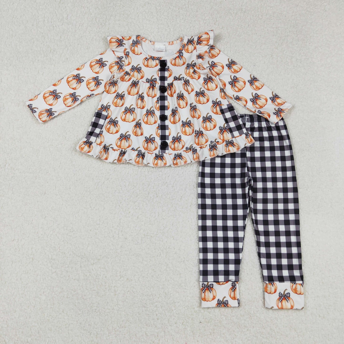 GLP2692 Humpkin Halloween western girl outfit 202509 RTS