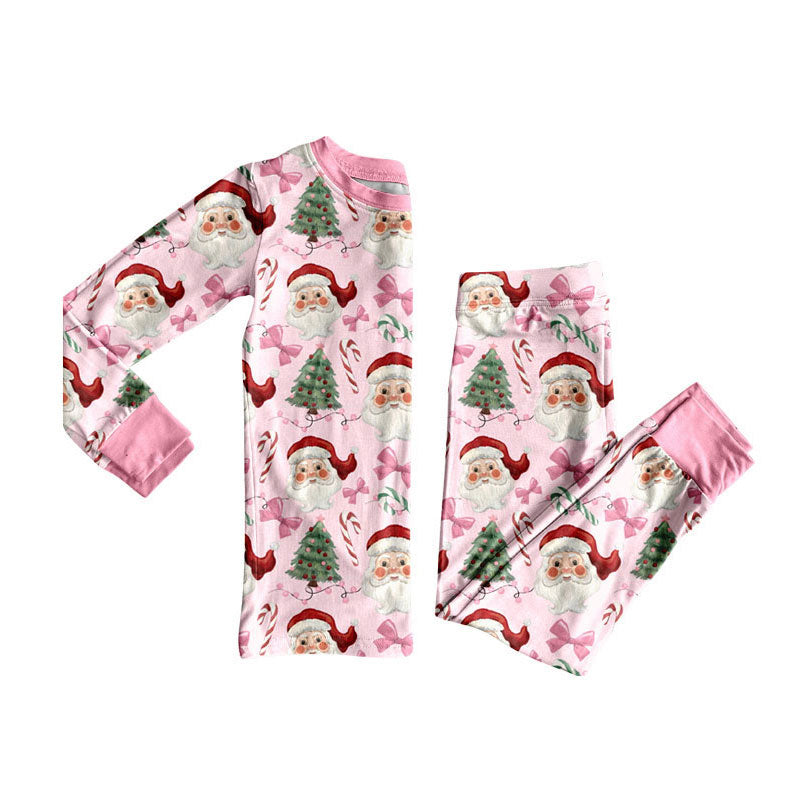 GLP2746 Christmas tree girl western pajamas girl outfit 202508 preorder