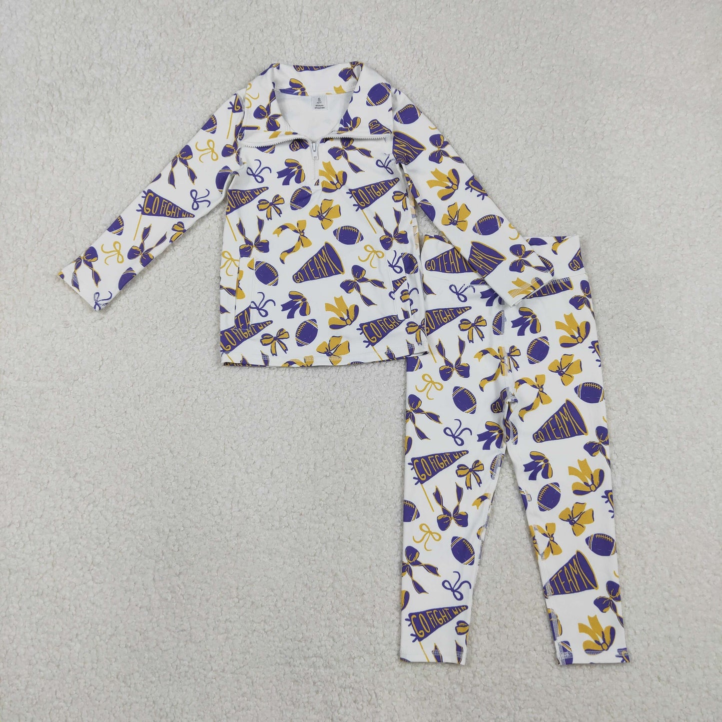 GLP2762 purple Cheer go team girl outfit 202511