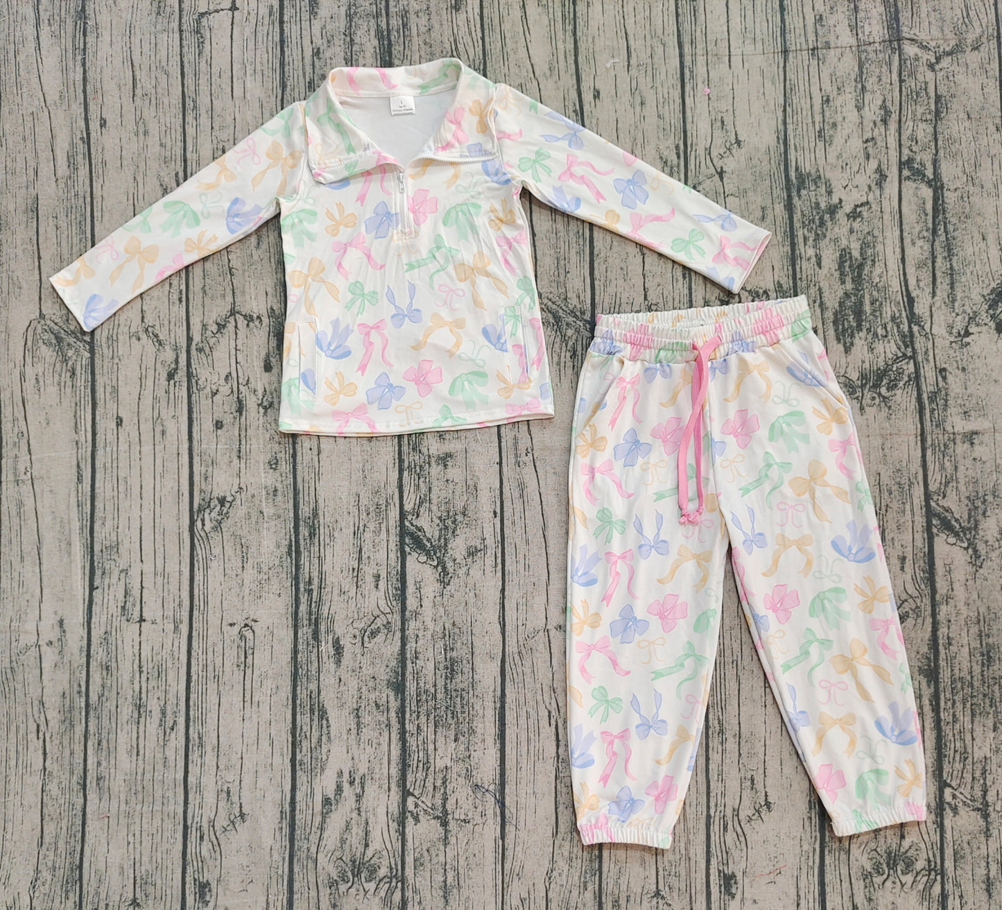 GLP2886 bow zipper girl outfit 202509 preorder