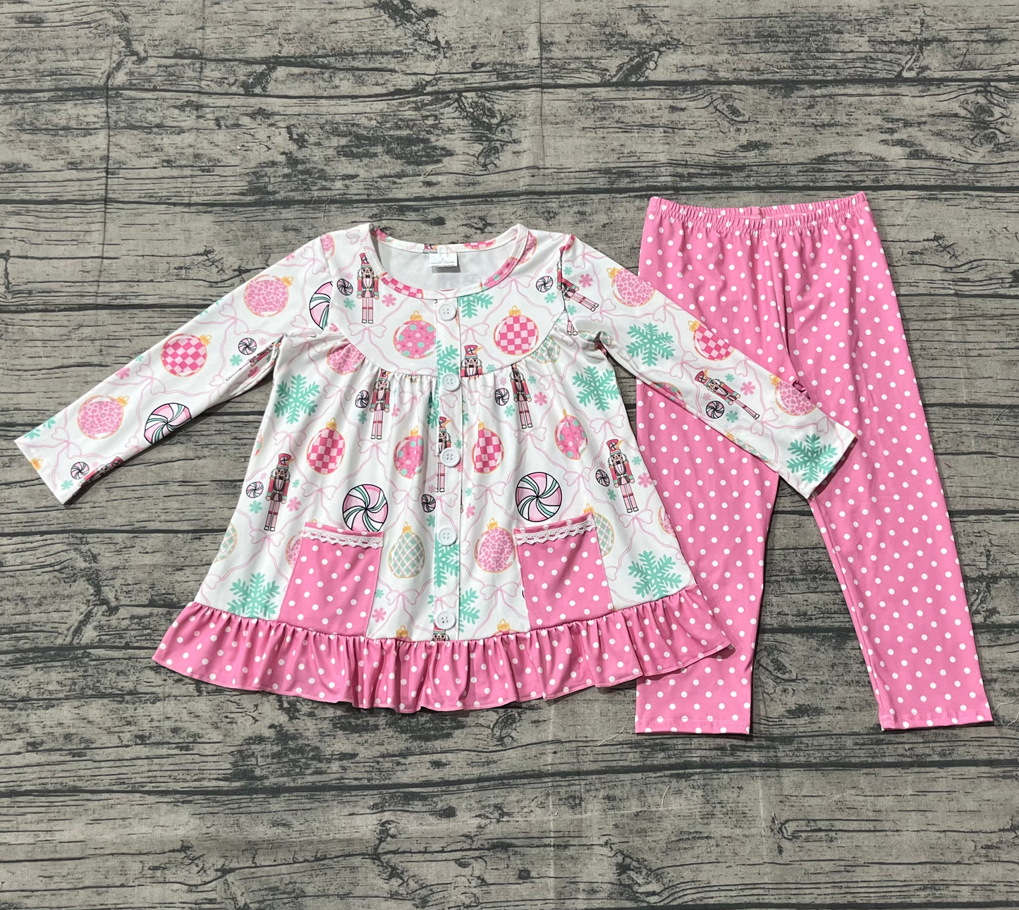 GLP2932 Christmas nutcracker sibling girl outfit 202509 preorder