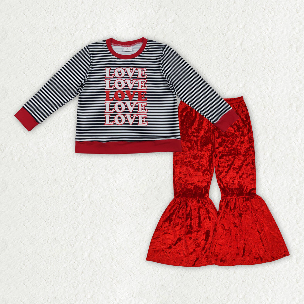 GLP3083组合 LOVE Velvet RED girl outfit RTS 202510 RTS