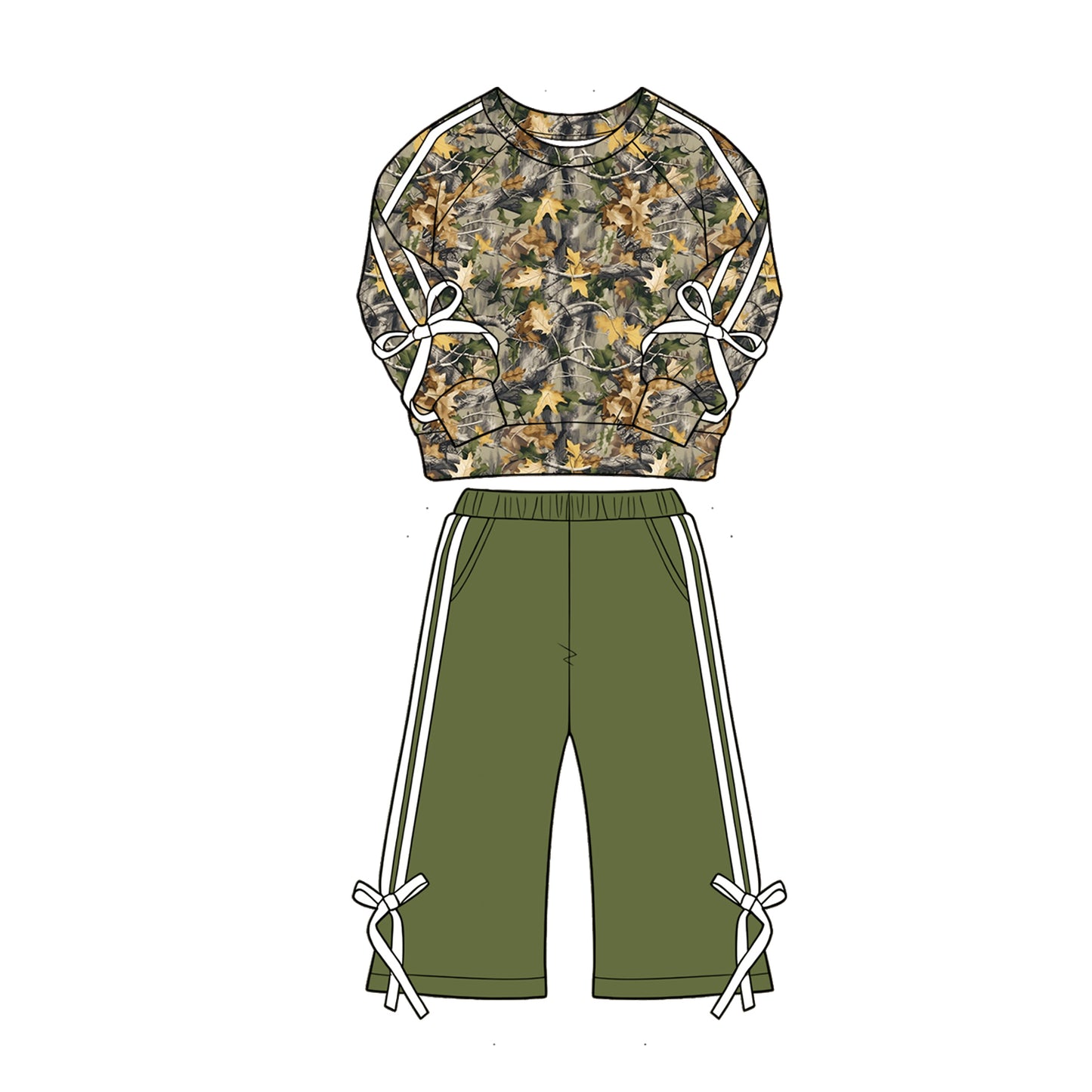 GLP3359 CAMO western girl outfit preorder 202605 RTS